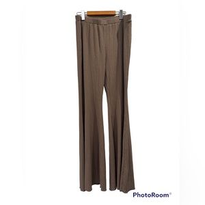 Tan Bell Bottom Pants